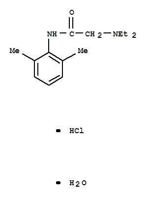 Acetamide,2-(diethylamino)-N-(2,6-dimethylphenyl)-, hydrochloride, hydrate (1:1:1)