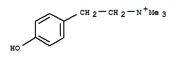 Benzeneethanaminium,4-hydroxy-N,N,N-trimethyl-