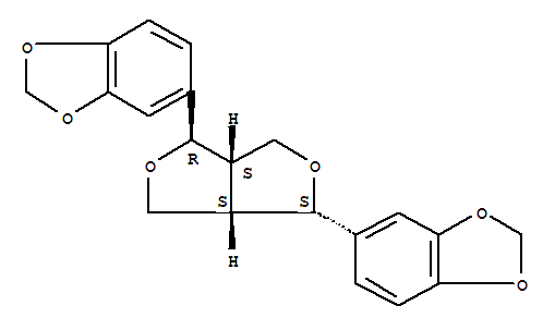 1,3-Benzodioxole,5,5'-[(1R,3aS,4S,6aS)-tetrahydro-1H,3H-furo[3,4-c]furan-1,4-diyl]bis-