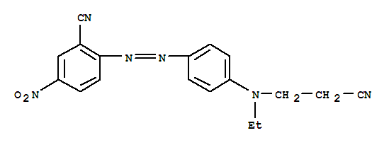 Benzonitrile,2-[2-[4-[(2-cyanoethyl)ethylamino]phenyl]diazenyl]-5-nitro-