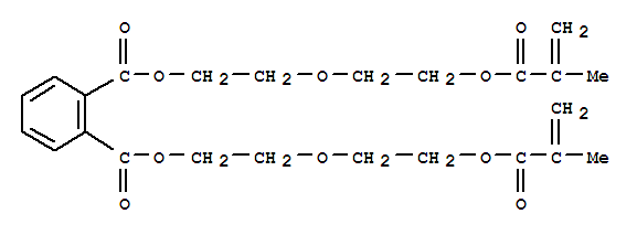 1,2-Benzenedicarboxylicacid, 1,2-bis[2-[2-[(2-methyl-1-oxo-2-propen-1-yl)oxy]ethoxy]ethyl] ester  