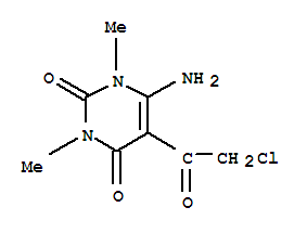 6-Amino-5-(2-chloro-acetyl)-1,3-dimethyl-1H-pyrimidine-2,4-dione