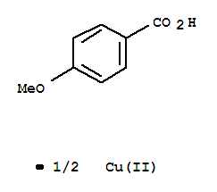Benzoic acid,4-methoxy-, copper(2+) salt (2:1)