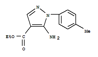 1H-Pyrazole-4-carboxylicacid, 5-amino-1-(4-methylphenyl)-, ethyl ester