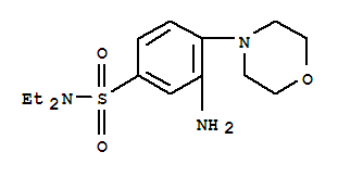 Benzenesulfonamide,3-amino-N,N-diethyl-4-(4-morpholinyl)-