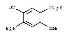 Benzoic acid,4-amino-5-bromo-2-methoxy-