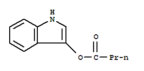 Butanoic acid,1H-indol-3-yl ester