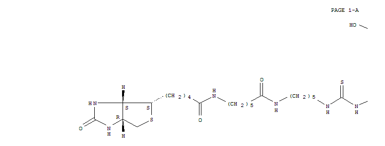 1H-Thieno[3,4-d]imidazole-4-pentanamide,N-[6-[[5-[[[(3',6'-dihydroxy-3-oxospiro[isobenzofuran-1(3H),9'-[9H]xanthen]-5-yl)amino]thioxomethyl]amino]pentyl]amino]-6-oxohexyl]hexahydro-2-oxo-,(3aS,4S,6aR)-