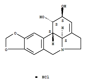 1H-[1,3]Dioxolo[4,5-j]pyrrolo[3,2,1-de]phenanthridine-1,2-diol,2,4,5,7,12b,12c-hexahydro-, hydrochloride (1:1), (1S,2S,12bS,12cS)-