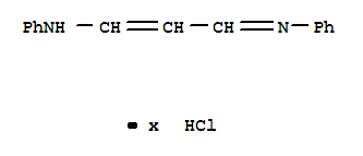 Benzenamine,N-[3-(phenylamino)-2-propen-1-ylidene]-, hydrochloride (1:?)