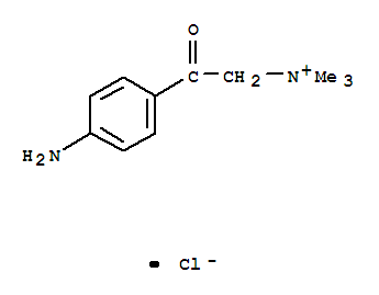 Benzeneethanaminium,4-amino-N,N,N-trimethyl-b-oxo-, chloride (1:1)