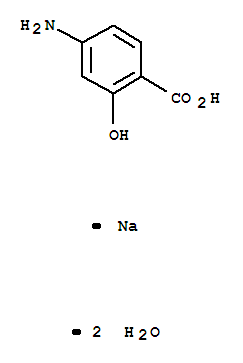 Benzoic acid,4-amino-2-hydroxy-, sodium salt, hydrate (1:1:2)