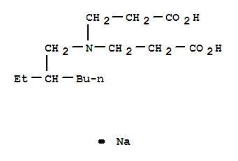 b-Alanine,N-(2-carboxyethyl)-N-(2-ethylhexyl)-, sodium salt (1:1)