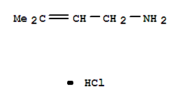 2-Buten-1-amine,3-methyl-, hydrochloride (1:1)