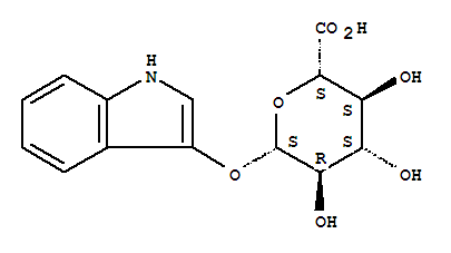 b-D-Glucopyranosiduronic acid,1H-indol-3-yl