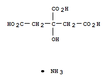 1,2,3-Propanetricarboxylicacid, 2-hydroxy-, ammonium salt (1:1)