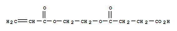 Butanedioic acid,1-[2-[(1-oxo-2-propen-1-yl)oxy]ethyl] ester