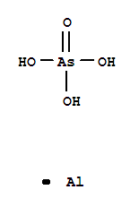 Arsenic acid (H3AsO4),aluminum salt (1:1) (8CI,9CI)