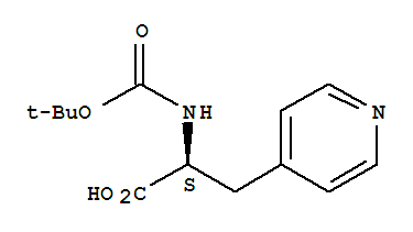 4-Pyridinepropanoicacid, a-[[(1,1-dimethylethoxy)carbonyl]amino]-,(aS)-