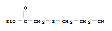Acetic acid,2-[(2-cyanoethyl)thio]-, ethyl ester