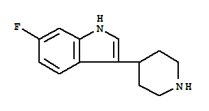 6-fluoro-3-(piperidin-4-yl)-1H-indole