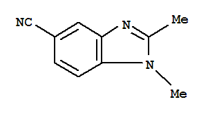 1,2-dimethylbenzimidazole-5-carbonitrile