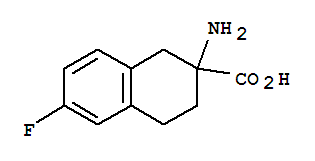 2-amino-6-fluoro-1,2,3,4-tetrahydronaphthalene-2-carboxylic acid