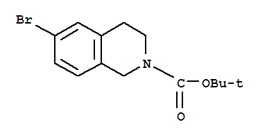 2(1H)-Isoquinolinecarboxylicacid, 6-bromo-3,4-dihydro-, 1,1-dimethylethyl ester