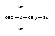 Benzenepropanal, a,a-dimethyl-
