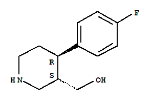 (3S,4R)-(-)-4-(4\'-氟苯基)3-羟甲基)-哌啶  125224-43-3  95%  250mg