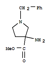 Methyl 3-amino-1-benzylpyrrolidine-3-carboxylate