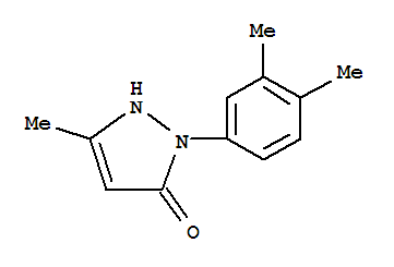3H-Pyrazol-3-one,2-(3,4-dimethylphenyl)-1,2-dihydro-5-methyl-