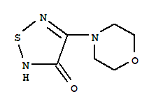 1,2,5-Thiadiazol-3(2H)-one,4-(4-morpholinyl)-