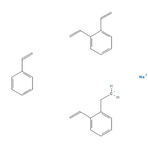 Benzene, diethenyl-, polymer with ethenylbenzene and ethenylethylbenzene, sulfonated, sodium salts