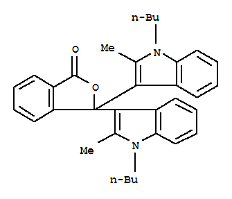 3,3-bis(1-butyl-2-methyl-1H-indol-3-yl)-1(3H)-Isobenzofuranone