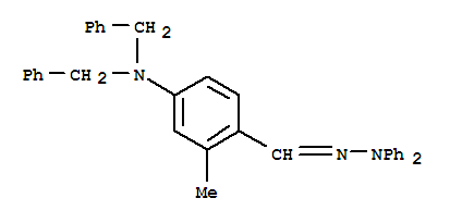 Benzaldehyde,4-[bis(phenylmethyl)amino]-2-methyl-, 2,2-diphenylhydrazone
