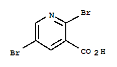 3-Pyridinecarboxylic acid, 2,5-dibromo-