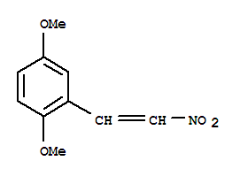 Benzene,1,4-dimethoxy-2-(2-nitroethenyl)-