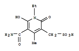 3-Pyridinemethanesulfonicacid, 5-(aminocarbonyl)-1-ethyl-1,2-dihydro-6-hydroxy-4-methyl-2-oxo-