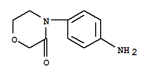 3-Morpholinone,4-(4-aminophenyl)-
