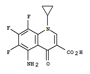 5-Amino-1-Cyclopropyl-6,7,8-Trifluoro-4-Oxo-1,4-Dihydro-3-Quinolinecarboxylic Acid