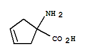 3-Cyclopentene-1-carboxylicacid, 1-amino-  