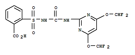 Benzoic acid,2-[[[[[4,6-bis(difluoromethoxy)-2-pyrimidinyl]amino]carbonyl]amino]sulfonyl]-