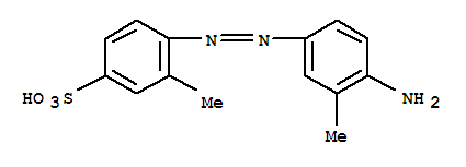 Benzenesulfonic acid,4-[2-(4-amino-3-methylphenyl)diazenyl]-3-methyl-