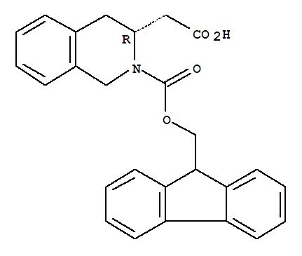 2-[(3R)-2-(9H-fluoren-9-ylmethoxycarbonyl)-3,4-dihydro-1H-isoquinolin-3-yl]acetic acid