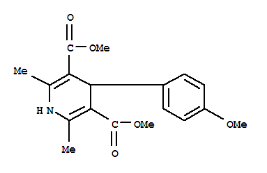 DIMETHYL 4-(4-METHOXYPHENYL)-2,6-DIMETHYL-1,4-DIHYDROPYRIDINE-3,5-DICARBOXYLATE  