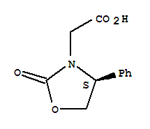 (S)-(2-oxo-4-phenyl-1,3-oxazolidin-3-yl)acetic acid