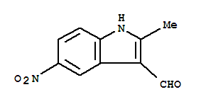 2-Methyl-5-nitro-1H-indole-3-carbaldehyde