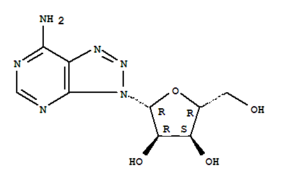 3H-1,2,3-Triazolo[4,5-d]pyrimidin-7-amine,3-b-D-ribofuranosyl-