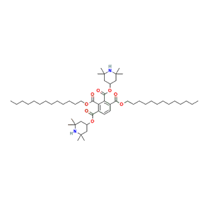 1,2,3,4-Butanetetracarboxylicacid, mixed 2,2,6,6-tetramethyl-4-piperidinyl and tridecyl tetraesters